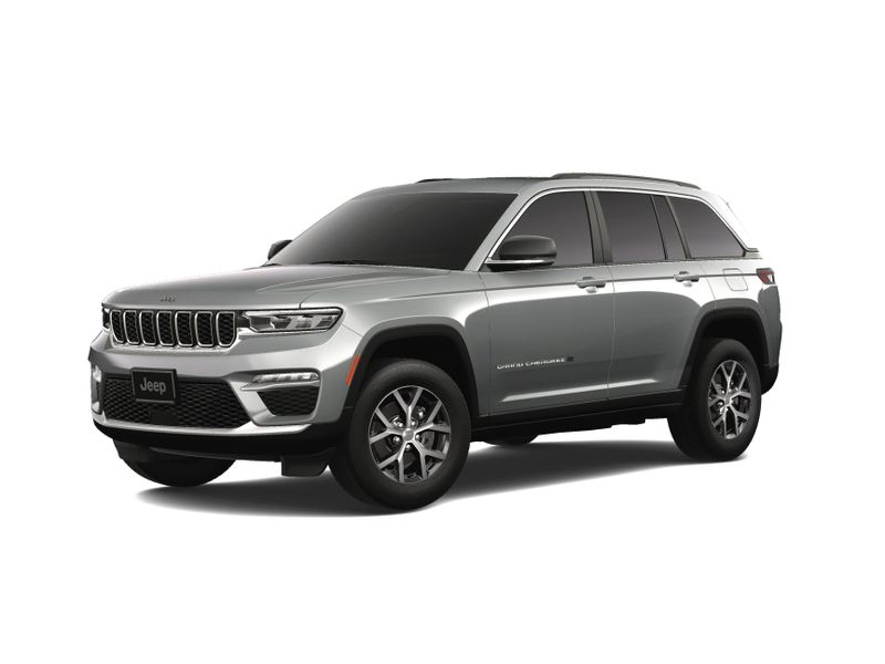 2024 Jeep Grand Cherokee Limited 4x4 in a Silver Zynith exterior color and Global Blackinterior. McPeek