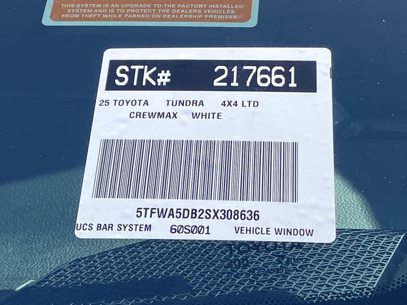 2025 Toyota Tundra LimitedImage 22