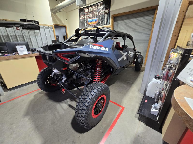 2025 Can-Am MAVERICK R MAX X RS 999T DUSTY NAVY AND LEGION RED Image 5