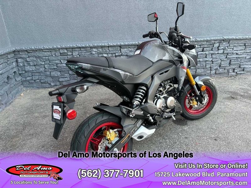 2024 Kawasaki BR125JRFAL-GY2  in a CYPHER CAMO GRAY (MATTE)/METALLIC MATTE CARBON GRAY exterior color. Del Amo Motorsports of Los Angeles (562) 262-9181 delamomotorsports.com 