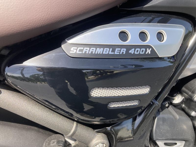 2025 Triumph SCRAMBLER 400 X
