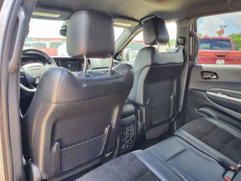 2021 Dodge Durango GT Plus in a Billet Clear Coat exterior color and Blackinterior. Johnson Dodge 601-693-6343 pixelmotiondemo.com 