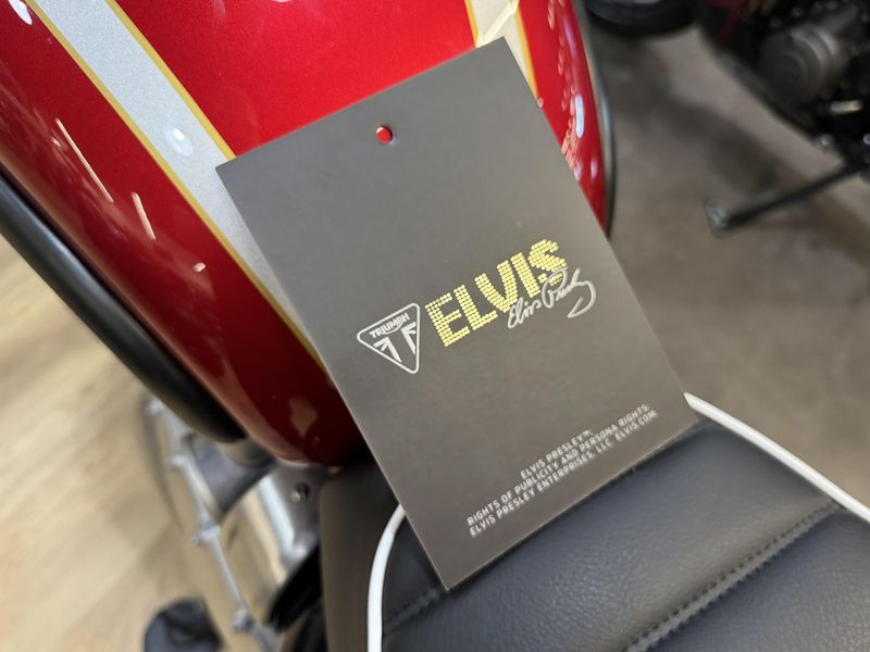 2025 Triumph BONNEVILLE T120 ELVIS PRESLEY LIMITED EDITION  