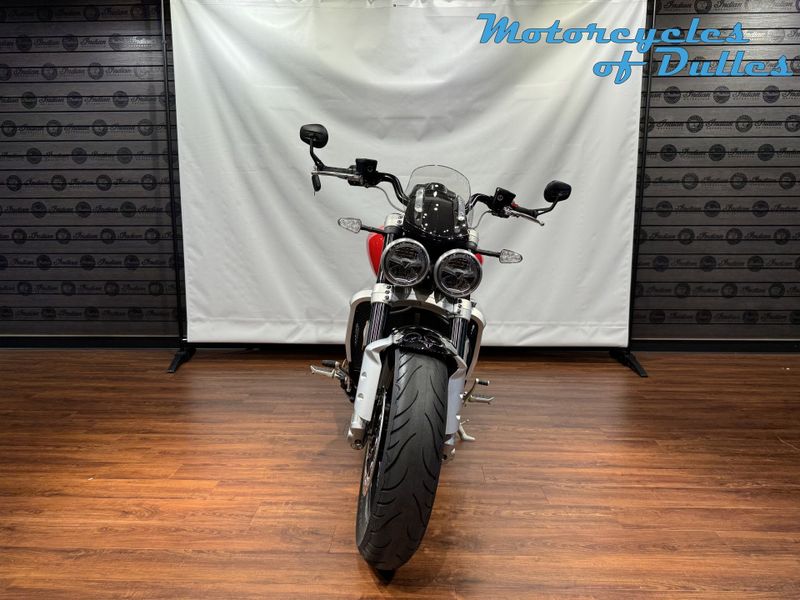 2023 Triumph Rocket 3 GT Chrome  in a Chrome/Diablo Red exterior color. Motorcycles of Dulles 571.934.4450 motorcyclesofdulles.com 