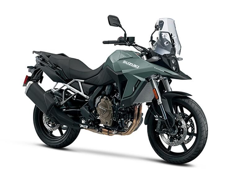 2024 Suzuki V-Strom in a Gray exterior color. Greater Boston Motorsports 781-583-1799 pixelmotiondemo.com 