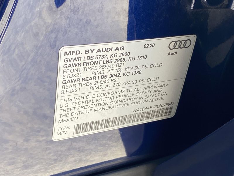2020 Audi SQ5 3.0T Premium PlusImage 32