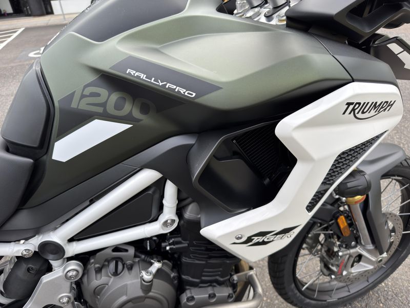 2025 Triumph Tiger 1200 Rally Pro - MATTE KHAKI 