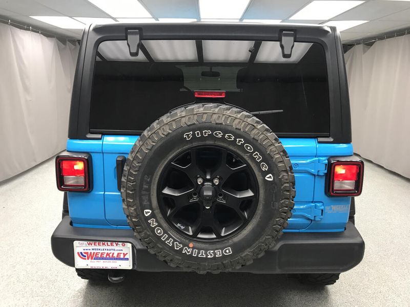 Used 2021 Jeep Wrangler Unlimited WillysImage 3