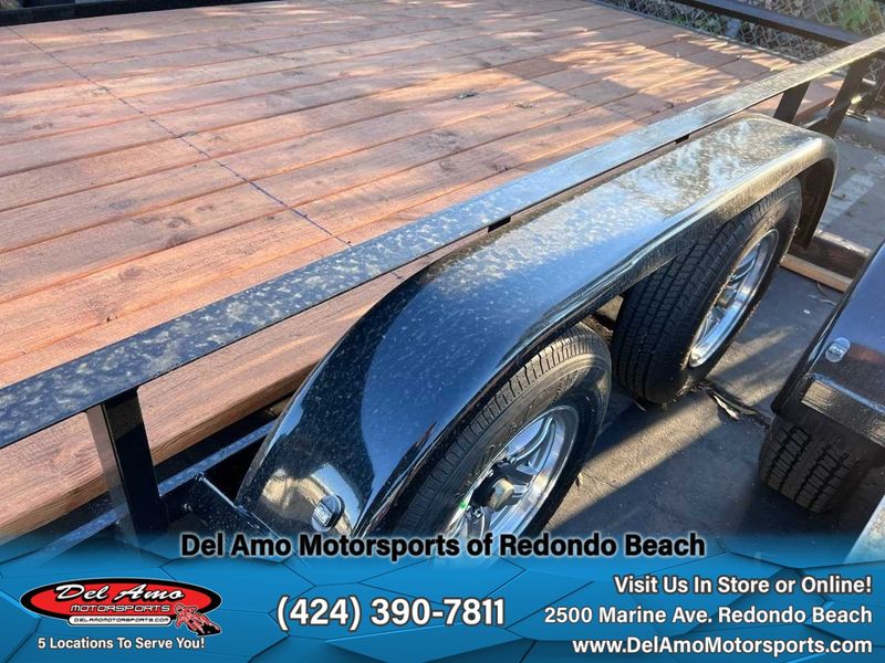 2022 ZIEMAN F-816 WOOD DECK  in a BLACK exterior color. Del Amo Motorsports of Redondo Beach (424) 304-1660 delamomotorsports.com 