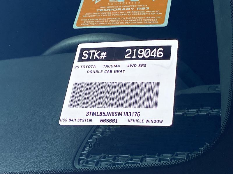 New 2025 Toyota Tacoma SR5Image 21