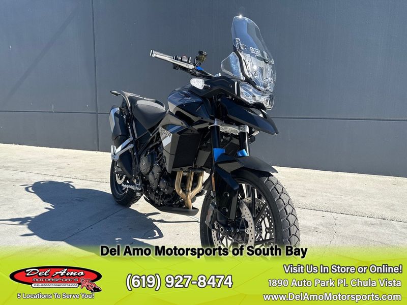 2024 Triumph TIGER 850 SPORT  in a GRAPHITE/JET BLACK exterior color. Del Amo Motorsports of South Bay (619) 547-1937 delamomotorsports.com 