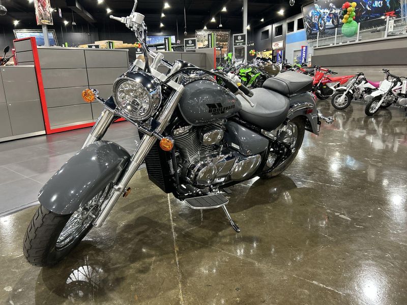 2025 Suzuki BOULEVARD C50  in a GRAY exterior color. Del Amo Motorsports of Redondo Beach (424) 390-7811 delamomotorsports.com 