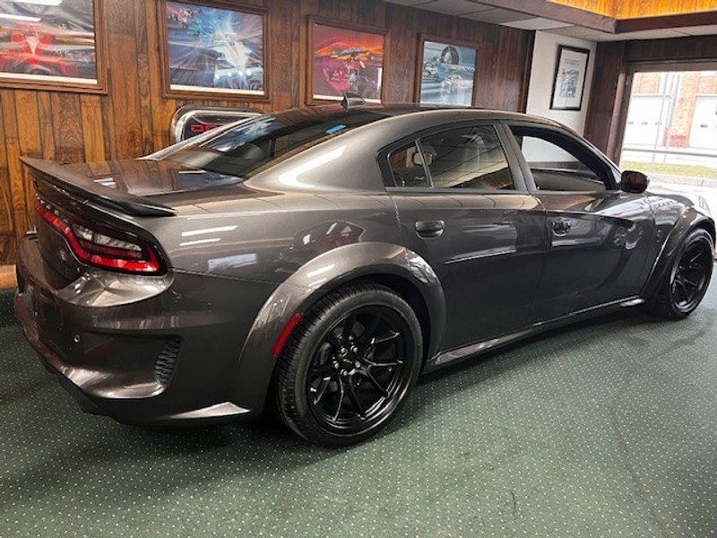 2023 Dodge CHARGER SR  in a GRANITE exterior color. Riedman Motors Co family owned since 1926 "From our lot, to your driveway" (765) 222-5358 riedmanmotors.net 