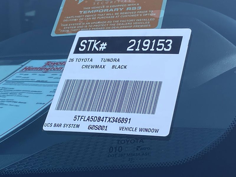 New 2026 Toyota Tundra SR5Image 21