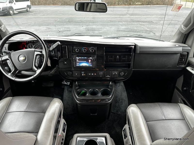 2018 Chevrolet Express 2500  in a Silver Ice Metallic exterior color and Taupe/Browninterior. Paul Sherry Chrysler Dodge Jeep RAM (937) 749-7061 sherrychrysler.net 