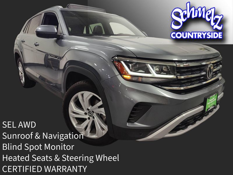Used 2020 Volkswagen Atlas Cross Sport SEL AWD w/Sunroof/NavImage 1