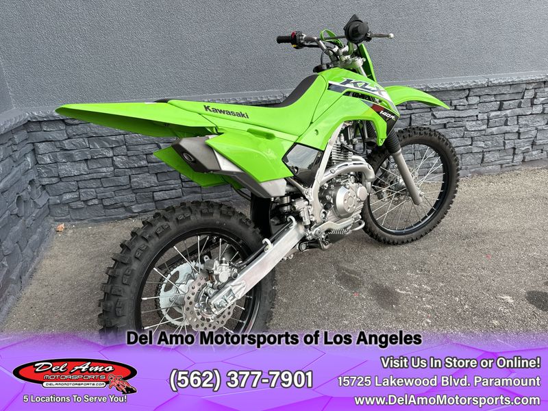 2024 Kawasaki KLX140BRFNN-GN1  in a LIME GREEN exterior color. Del Amo Motorsports of Los Angeles (562) 262-9181 delamomotorsports.com 