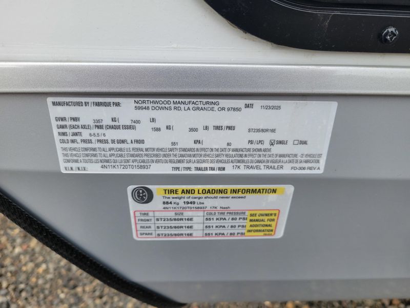 New 2026 NORTHWOOD MFG NASH 17K Image 15