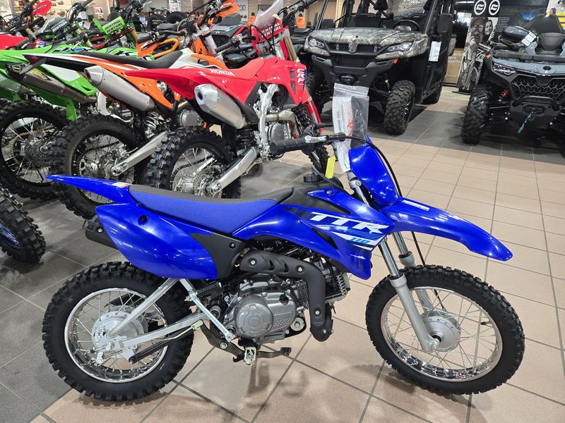 New 2025 Yamaha TTR110E TEAM BLUE Image 2