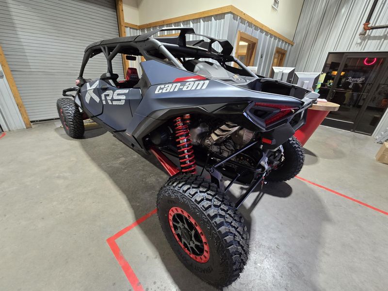 2025 Can-Am MAVERICK R MAX X RS 999T DUSTY NAVY AND LEGION RED Image 3