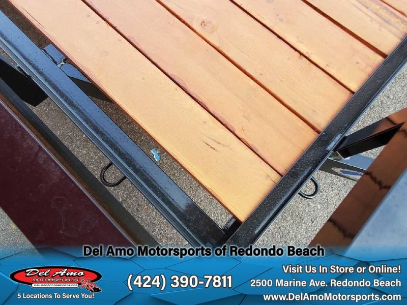 2023 ZIEMAN F-714 WOOD DECK  in a BLACK exterior color. Del Amo Motorsports of Redondo Beach (424) 304-1660 delamomotorsports.com 