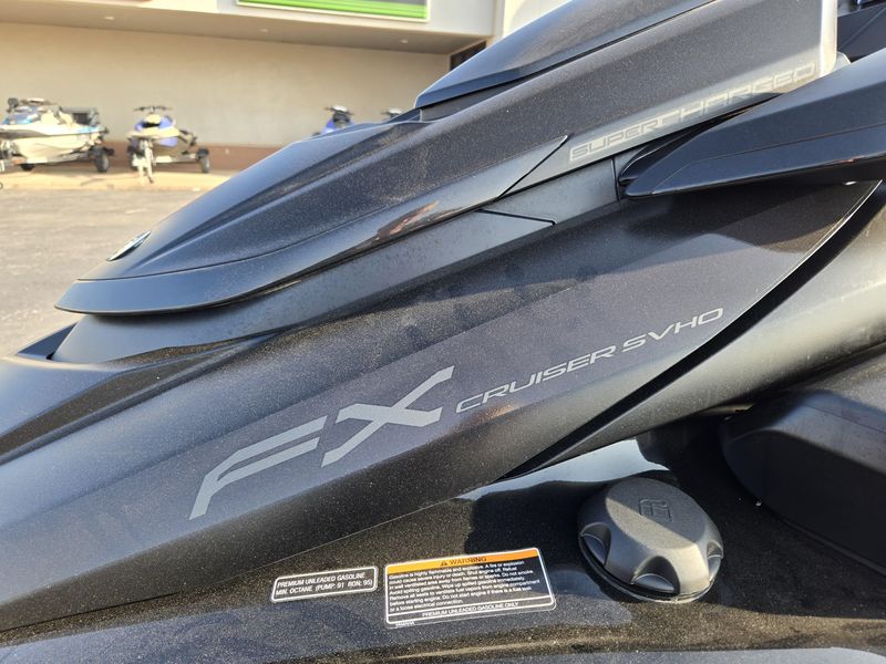 2025 Yamaha FX CRUISER SVHO WAUDIO BLACK Image 22