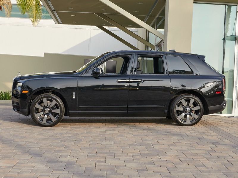 2024 Rolls-Royce Cullinan  in a Black Diamond exterior color and Blackinterior. SHELLY AUTOMOTIVE shellyautomotive.com 