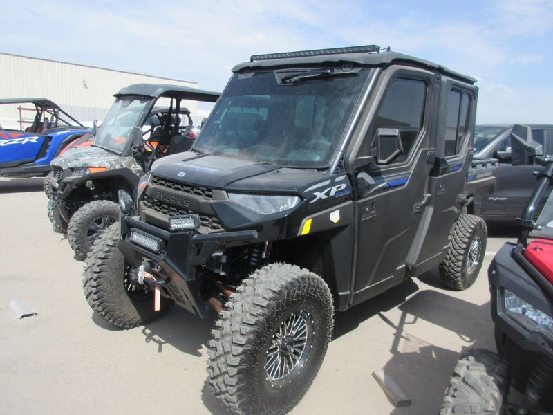 USED 2023 POLARIS RGR CREW XP 1000 NS PREM -AZURE CRYSTAL Image 2