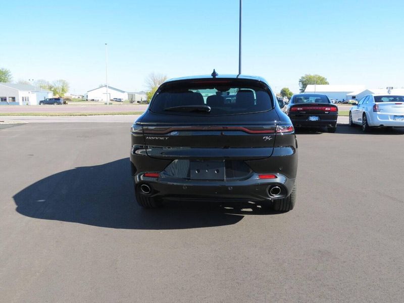 2024 Dodge Hornet R/T Plus Eawd in a 8 Ball exterior color and Blackinterior. Militello Motors ​507-200-4344 militellomotors.net 