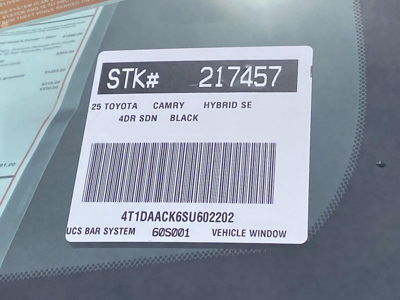 2025 Toyota Camry SEImage 20