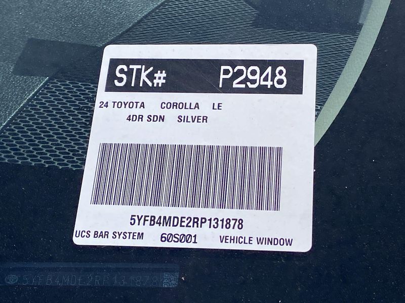 2024 Toyota Corolla LEImage 31