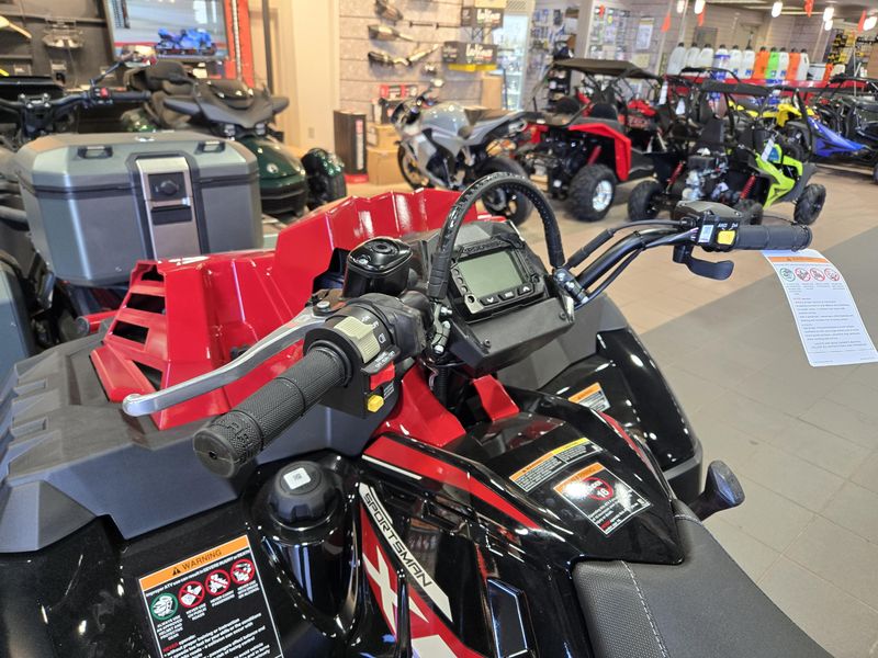 2025 Polaris SPORTSMAN XP 1000 MUD EDITION ONYX BLACK AND PERFORMANCE RED ACCENTS Image 18