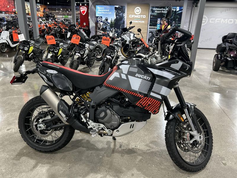 2024 Ducati Desertx  in a R22 LIVERY exterior color. Del Amo Motorsports of Redondo Beach (424) 390-7811 delamomotorsports.com 