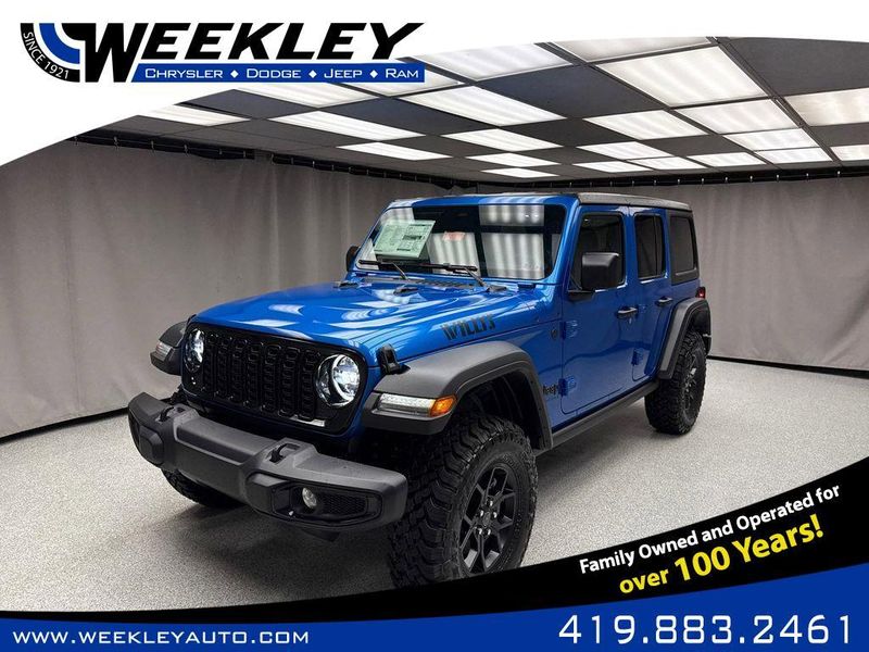 New 2026 Jeep Wrangler 4-door WillysImage 1