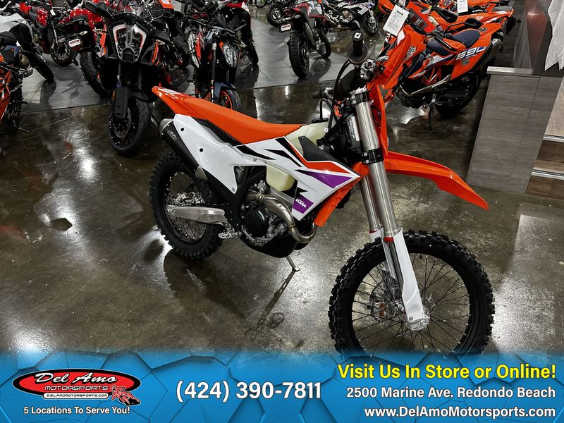 2024 KTM 250 XC-F  in a ORANGE exterior color. Del Amo Motorsports of Redondo Beach (424) 304-1660 delamomotorsports.com 