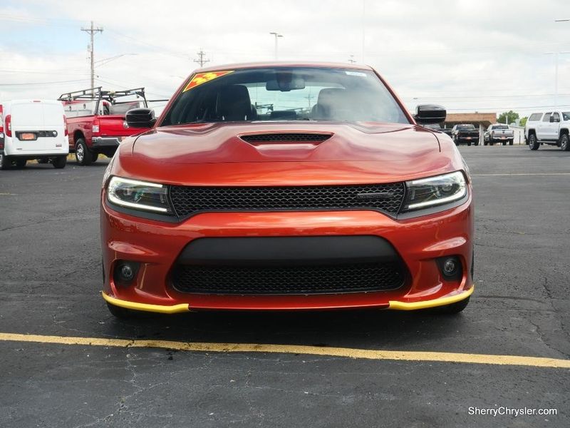 2023 Dodge Charger R/T in a Sinamon Stick exterior color and Blackinterior. Paul Sherry Chrysler Dodge Jeep RAM (937) 749-7061 sherrychrysler.net 