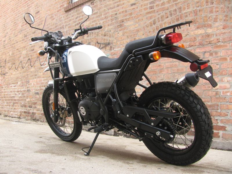 2023 Royal Enfield Himalayan   in a Lake Blue exterior color. Motoworks Chicago 312-738-4269 motoworkschicago.com 