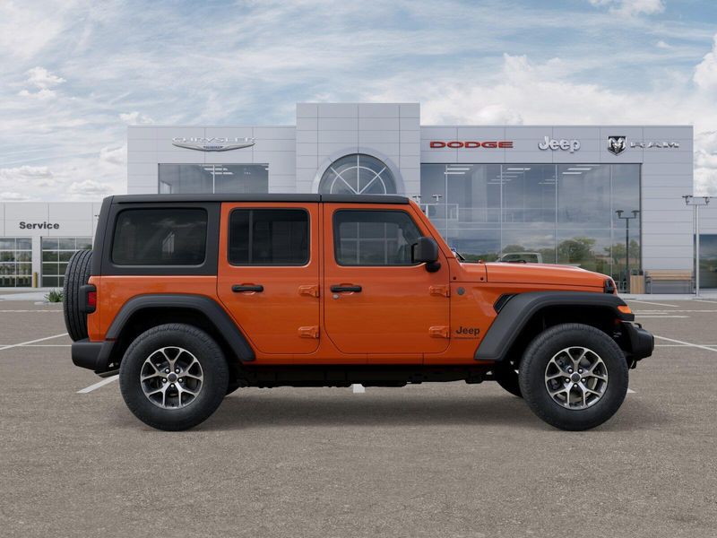 New 2025 Jeep Wrangler 4-door Sport S