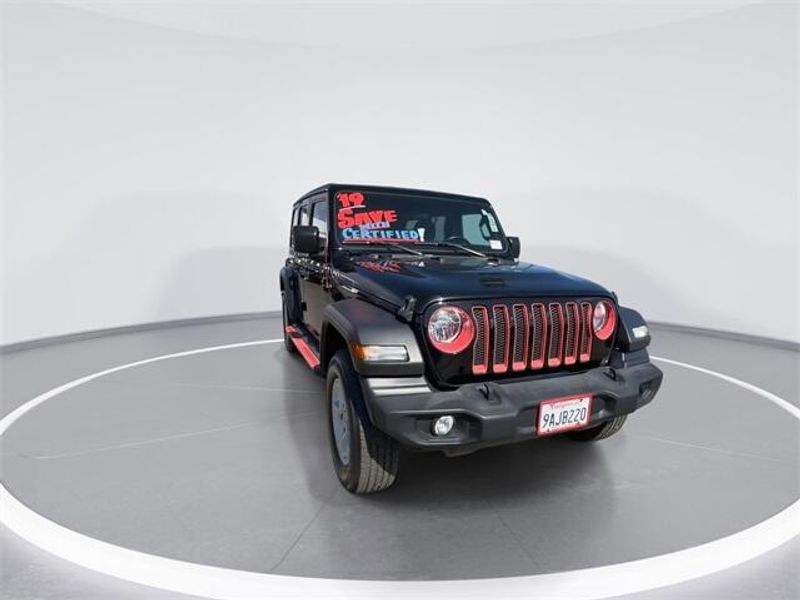 2019 Jeep Wrangler Unlimited Sport SImage 3