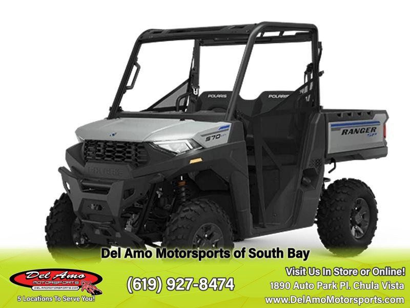 2023 Polaris R23MAE57B4  in a GHOST GRAY exterior color. Del Amo Motorsports of South Bay (619) 547-1937 delamomotorsports.com 