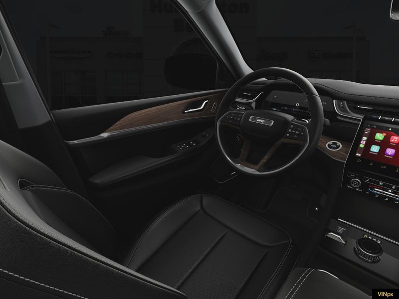 2023 Jeep Grand Cherokee 4xe Base 4x4 in a Diamond Black Crystal Pearl Coat exterior color and Global Blackinterior. BEACH BLVD OF CARS beachblvdofcars.com 