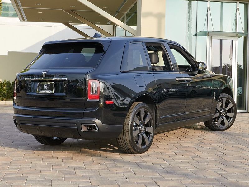 2024 Rolls-Royce Cullinan  in a Black Diamond exterior color and Blackinterior. SHELLY AUTOMOTIVE shellyautomotive.com 