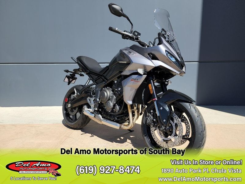 2023 Triumph TIGER SPORT 660  in a GRAPHITE/SAPPHIRE BLACK exterior color. Del Amo Motorsports of South Bay (619) 547-1937 delamomotorsports.com 