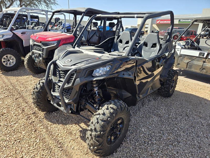 2025 CAN-AM MAVERICK SPORT DPS 60 1000R TRIPLE BLACK in a TRIPLE BLACK exterior color. Family PowerSports (877) 886-1997 familypowersports.com 