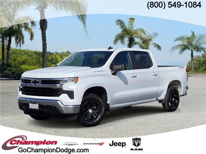 Used 2022 Chevrolet Silverado 1500 4WD Crew Cab 147 LT w/1LT