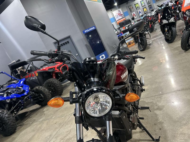 2018 Yamaha XSR700  in a RASPBERRY METALLIC exterior color. Del Amo Motorsports of Redondo Beach (424) 390-7811 delamomotorsports.com 