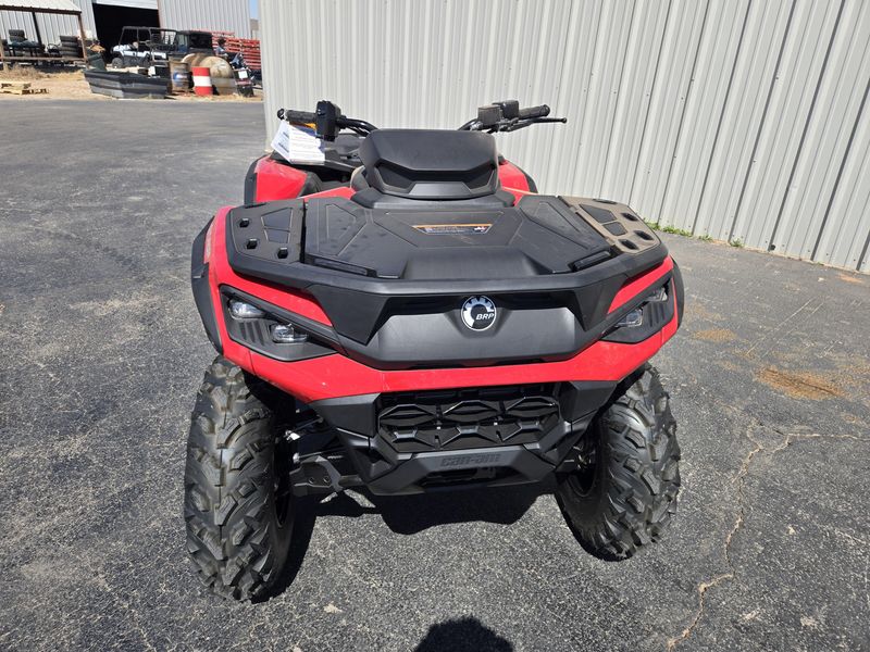 2025 CAN-AM OUTLANDER 850 LEGION RED  in a LEGION RED exterior color. Family PowerSports (877) 886-1997 familypowersports.com 