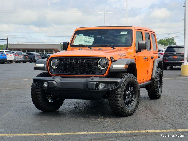 New 2025 Jeep Wrangler 4-door WillysImage 7