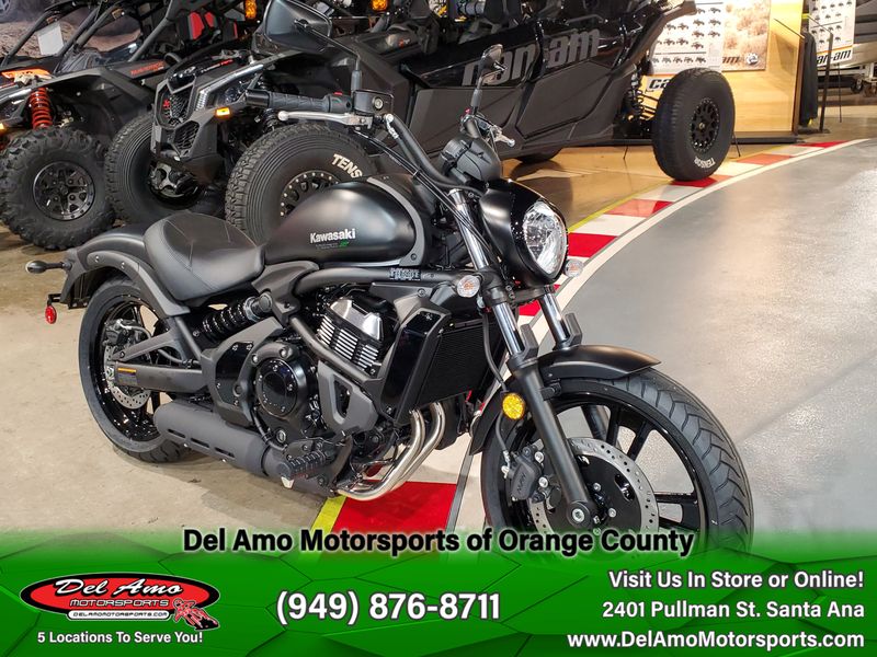 2024 Kawasaki EN650CRFNL-BK1  in a METALLIC FLAT SPARK BLACK exterior color. Del Amo Motorsports of Orange County (949) 416-2102 delamomotorsports.com 