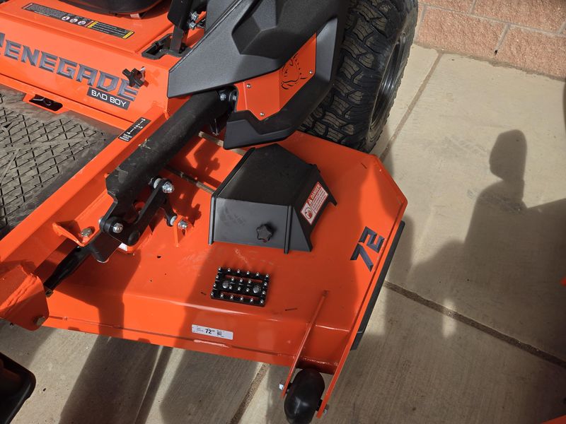 NEW 2026 BAD BOY MOWER RENEGADE 72 KOHLER EFI 385HP Image 7